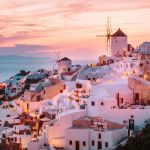 Sunset in Oia: Celestial Spectacle