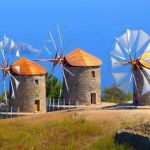 Chora’s Windmills: Aegean Panorama